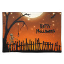 Search for halloween placemats Cemetery