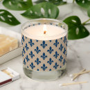 Search for royal blue candles Fleur de lis