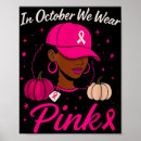 Search for cancer posters In october