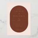 Search for chocolate brown wedding invitations Classic