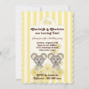 Search for twins 2nd birthday invitations Two