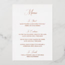 Search for wedding menus Simple