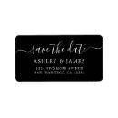 Search for save the date return address labels Trendy