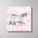 Search for pink and silver canvas prints Girly