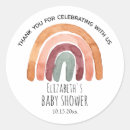 Search for rainbow thank you stickers Watercolor