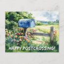 Search for mailbox postcards Watercolor