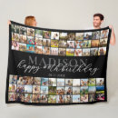 Search for happy birthday blankets Photo collage