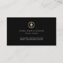 Search for voice teacher business cards Gold