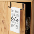 Search for coffee kitchen towels Caffeine