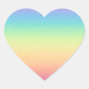 Search for heart shaped stickers Rainbow