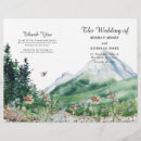 Search for wildflower wedding programs Floral