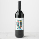 Search for a mermaid wine labels For her