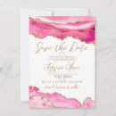 Search for pink save the dates Pink and gold