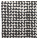 Search for houndstooth napkins Black and white