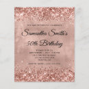 Search for 50th birthday invitations Budget