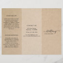 Search for trifold brochure price lists Elegant