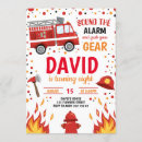Search for fireman birthday invitations Firefighter