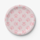 Search for paw print paper plates Puppy