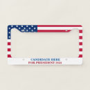 Search for red white and blue license plates Vote
