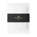 Search for gold foil invitation belly bands Typography