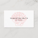 Search for sea shell business cards Nautical