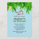 Search for monkey 2nd birthday invitations Our little monkey