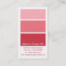Search for paint chip business cards Designer