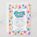 Search for gummy bears invitations We can bearly wait