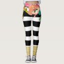 Search for black and white stripes leggings Colorful