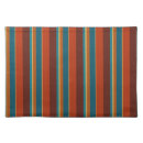 Search for red yellow orange placemats Stripes