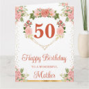 Search for 50th mom birthday cards Flowers