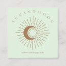 Search for sun business cards Minimal