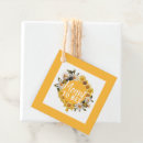 Search for honey wedding favor tags Yellow