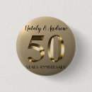 Search for anniversary buttons 50th