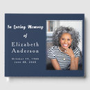 Search for memorial photo books Navy blue