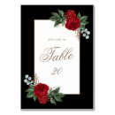 Search for gold wedding table cards Black and white
