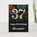Search for 37th birthday cards Thirty seventh birthday