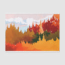 Search for autumn tissue paper Mountain