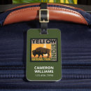 Search for yellowstone national park luggage tags Buffalo