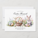 Search for easter egg hunt invitations Rabbit