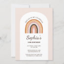 Search for boho rainbow birthday invitations Elegant