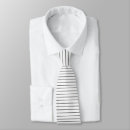Search for vertical black and white stripes ties Striped