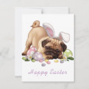 Search for pug easter cards Bunny