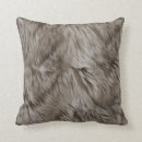 Search for faux fur pillows Animal