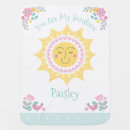 Search for sunshine baby blankets Floral