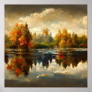Search for fall scene posters Trees