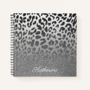 Search for leopard print notebooks Cute