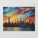 Search for new york postcards Watercolor