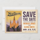 Search for new orleans save the dates Retro