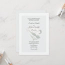 Search for white lily wedding invitations Typography
